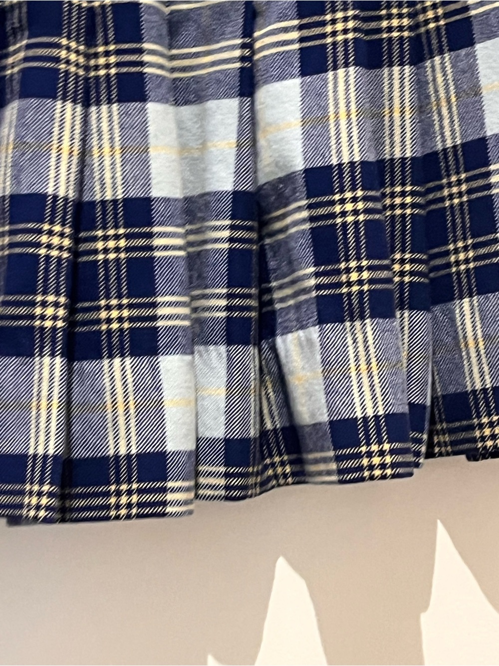 Vintage Pringle Scotland Plaid Check Wool Heritage Skirt/Kilt Leather Buckle 00 - Picture 3 of 8
